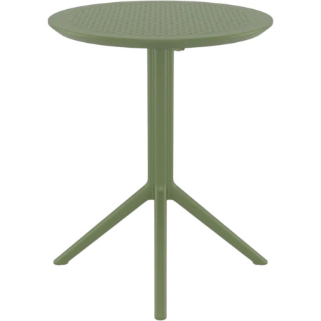 Стіл круглий Siesta Sky Folding Table 60 Olive Green2