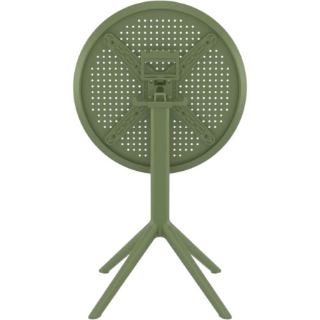 Стіл круглий Siesta Sky Folding Table 60 Olive Green3