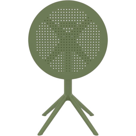 Стіл круглий Siesta Sky Folding Table 60 Olive Green5
