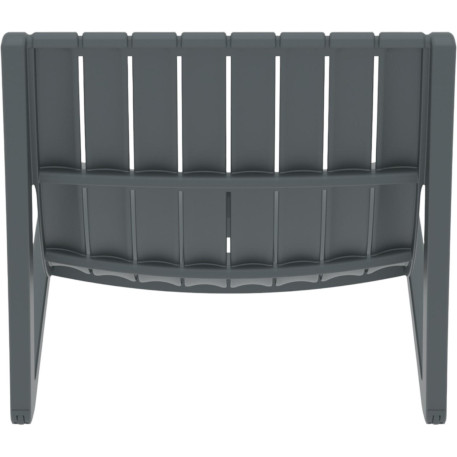 Шезлонг Siesta Slim Dark Grey4