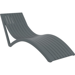Шезлонг Siesta Slim Dark Grey