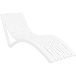 Шезлонг Siesta Slim White
