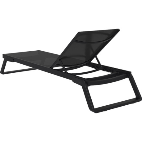 Шезлонг Siesta Tropic Black Black3