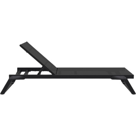Шезлонг Siesta Tropic Black Black1