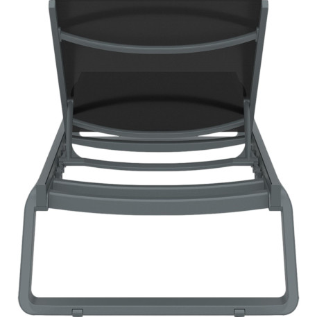 Шезлонг Siesta Tropic Dark Grey Black4