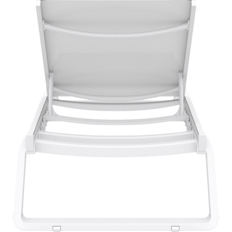 Шезлонг Siesta Tropic White White2