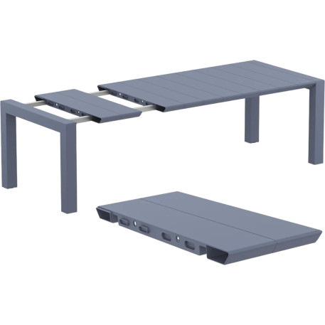 Стіл Siesta Vegas 180-220 Dark Grey1