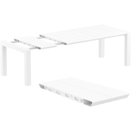 Стіл Siesta Vegas 180-220 White1