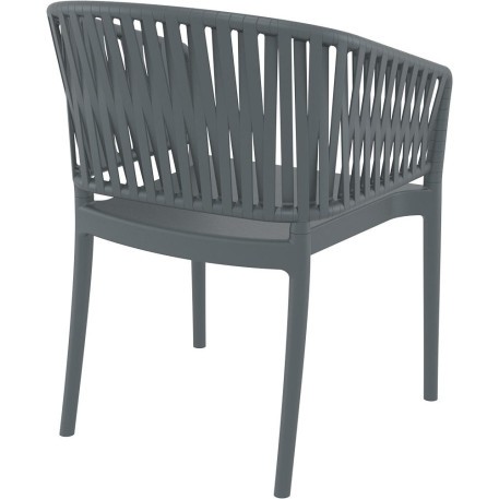 Стілець Siesta Portofino Armchair Dark Grey3