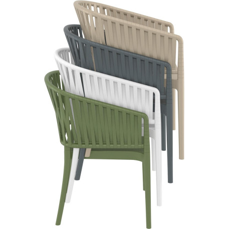 Стілець Siesta Portofino Armchair White6