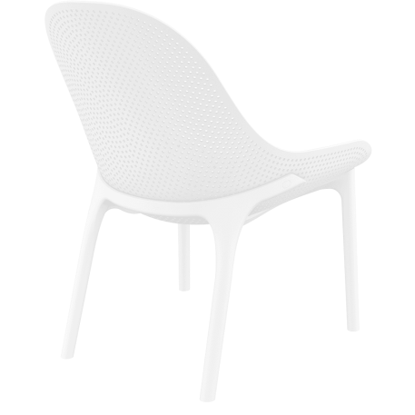 Стілець Siesta Sky Lounge White3