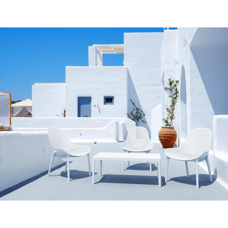 Стіл кавовий Siesta Sky Lounge Table White4