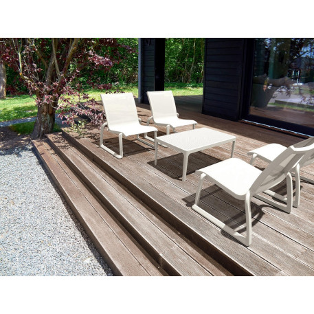 Стіл кавовий Siesta Sky Lounge Table White9