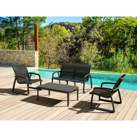 Стіл кавовий Siesta Sky Lounge Table Black7