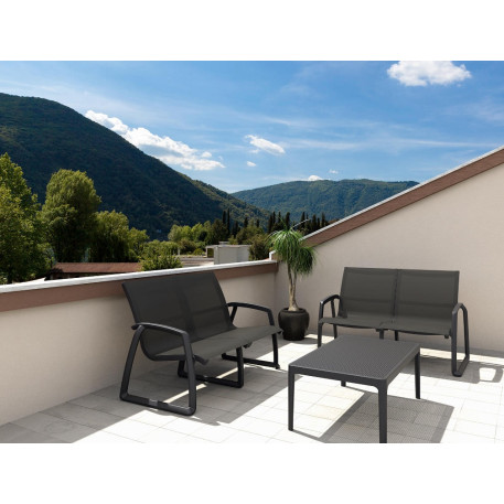 Стіл кавовий Siesta Sky Lounge Table Black8