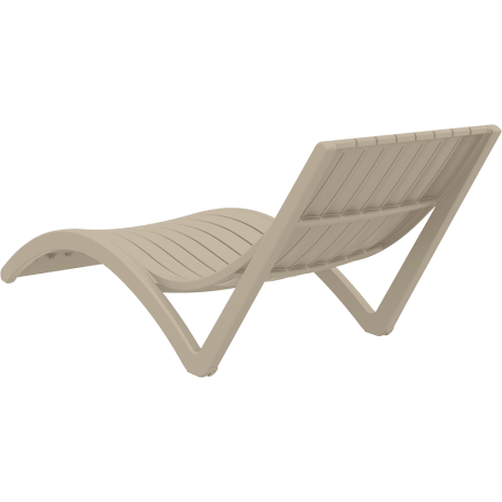Комплект із 2 шезлонгів Siesta Slim +  Стіл Siesta Ocean Side Table - Taupe5
