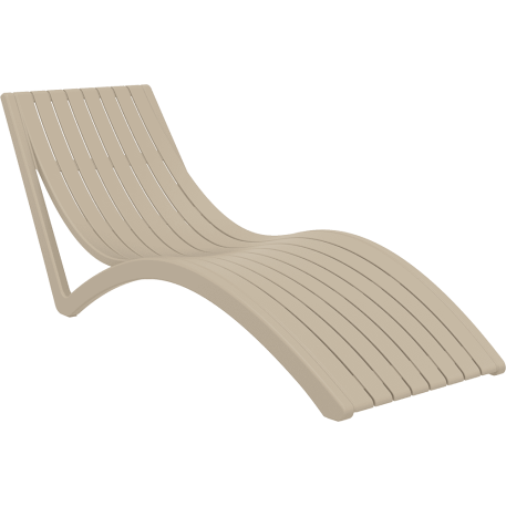 Комплект із 2 шезлонгів Siesta Slim +  Стіл Siesta Ocean Side Table - Taupe6