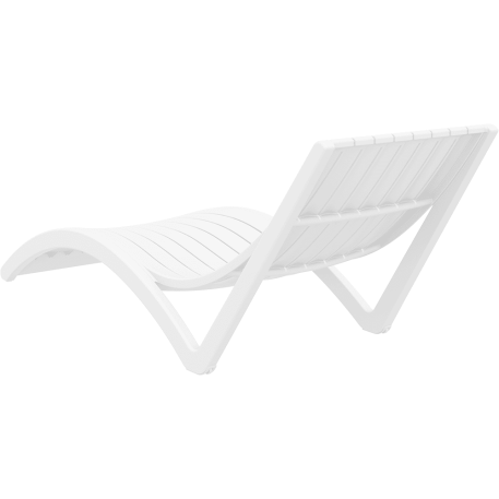 Комплект із 2 шезлонгів Siesta Slim +  Стіл Siesta Ocean Side Table - White7