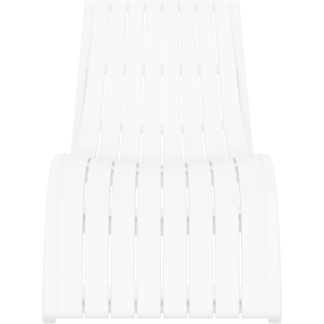 Комплект із 2 шезлонгів Siesta Slim +  Стіл Siesta Ocean Side Table - White3