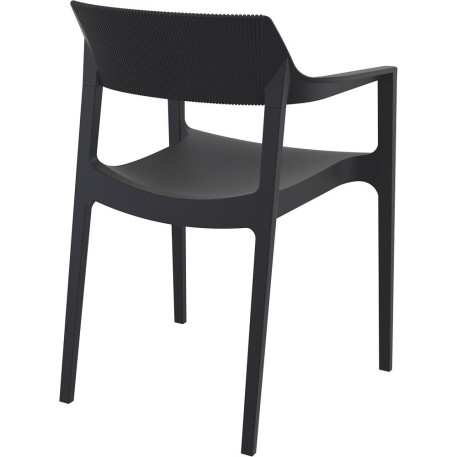 Стілець Siesta Tulum Armchair Black3