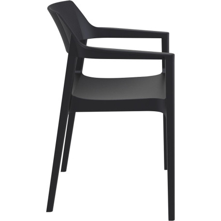 Стілець Siesta Tulum Armchair Black1