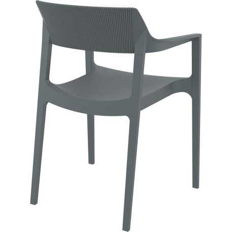 Стілець Siesta Tulum Armchair Dark Grey3