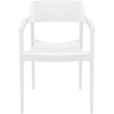 Стілець Siesta Tulum Armchair White2