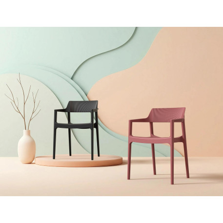 Стілець Siesta Tulum Armchair Black8